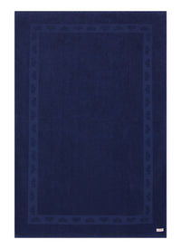 Serviette de plage en coton - Bleu Marine