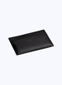 Leather card case - Black
