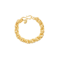 Bracelet Platon doré à l'or fin - Doré