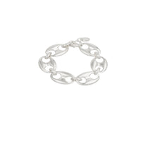Bracelet Néo en laiton argenté - Argent