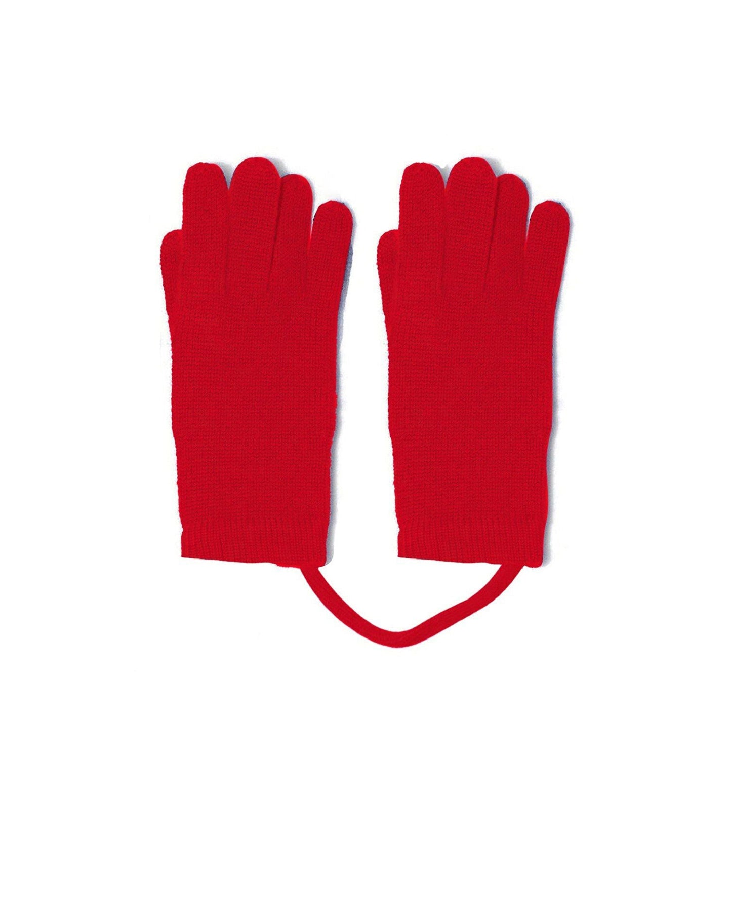 Gants en cachemire - Rouge Basque