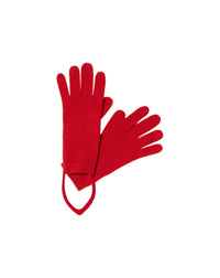 Gants en cachemire - Rouge Basque