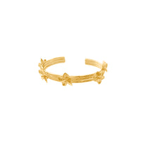 Bracelet Bloom doré à l'or fin - Doré