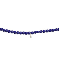 Bracelet Aphrodite en lapis-lazuli serti d'un diamant - Or Jaune