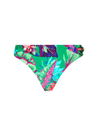 Bas de bikini Paradis Sauvage imprimé - Vert Sauvage
