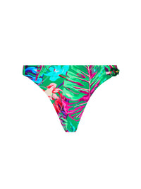 Bas de bikini Paradis Sauvage imprimé - Vert Sauvage
