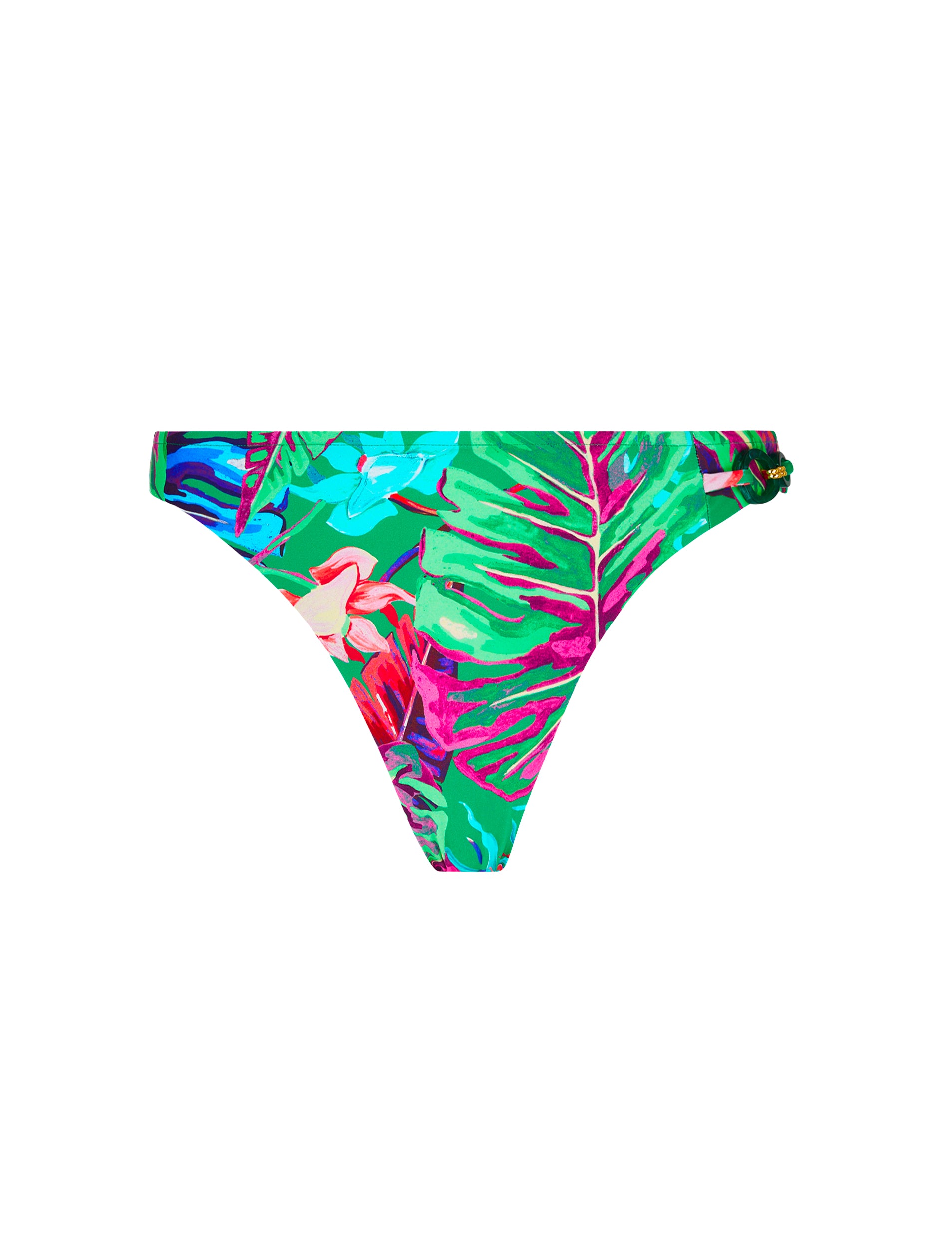 Bas de bikini Paradis Sauvage imprimé - Vert Sauvage