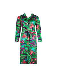 Paradis Sauvage printed shirt - Vert Sauvage