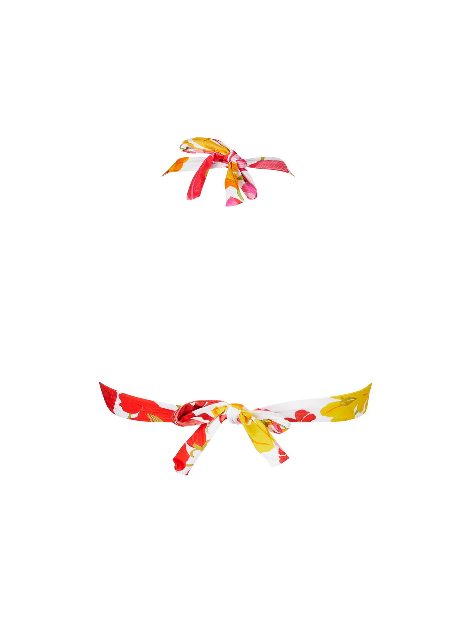 Haut de bikini triangle Envolée Florale imprimé - Bouquet Floral