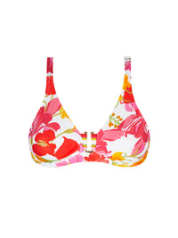 Haut de bikini triangle Envolée Florale imprimé - Bouquet Floral