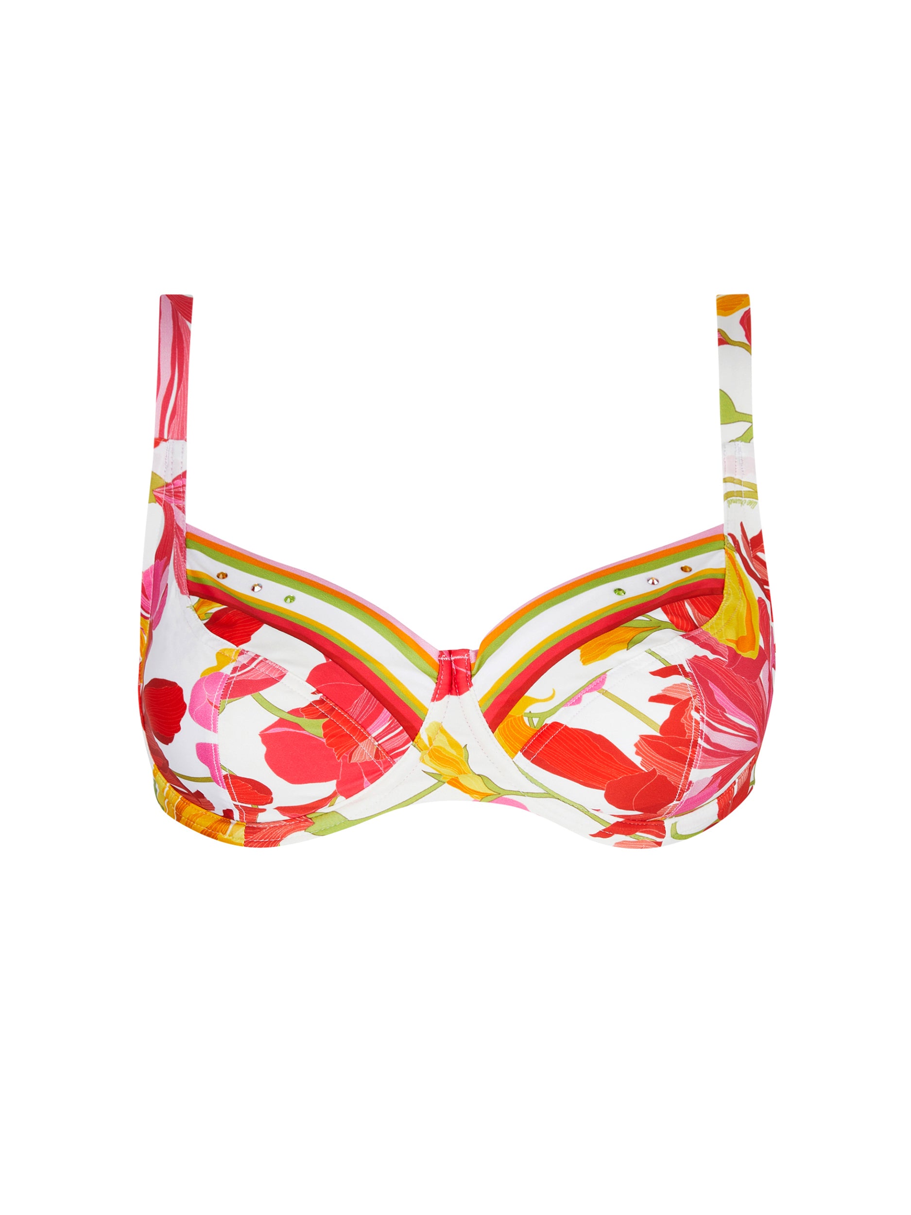 Haut de bikini balconnet Envolée Florale imprimé - Bouquet Floral