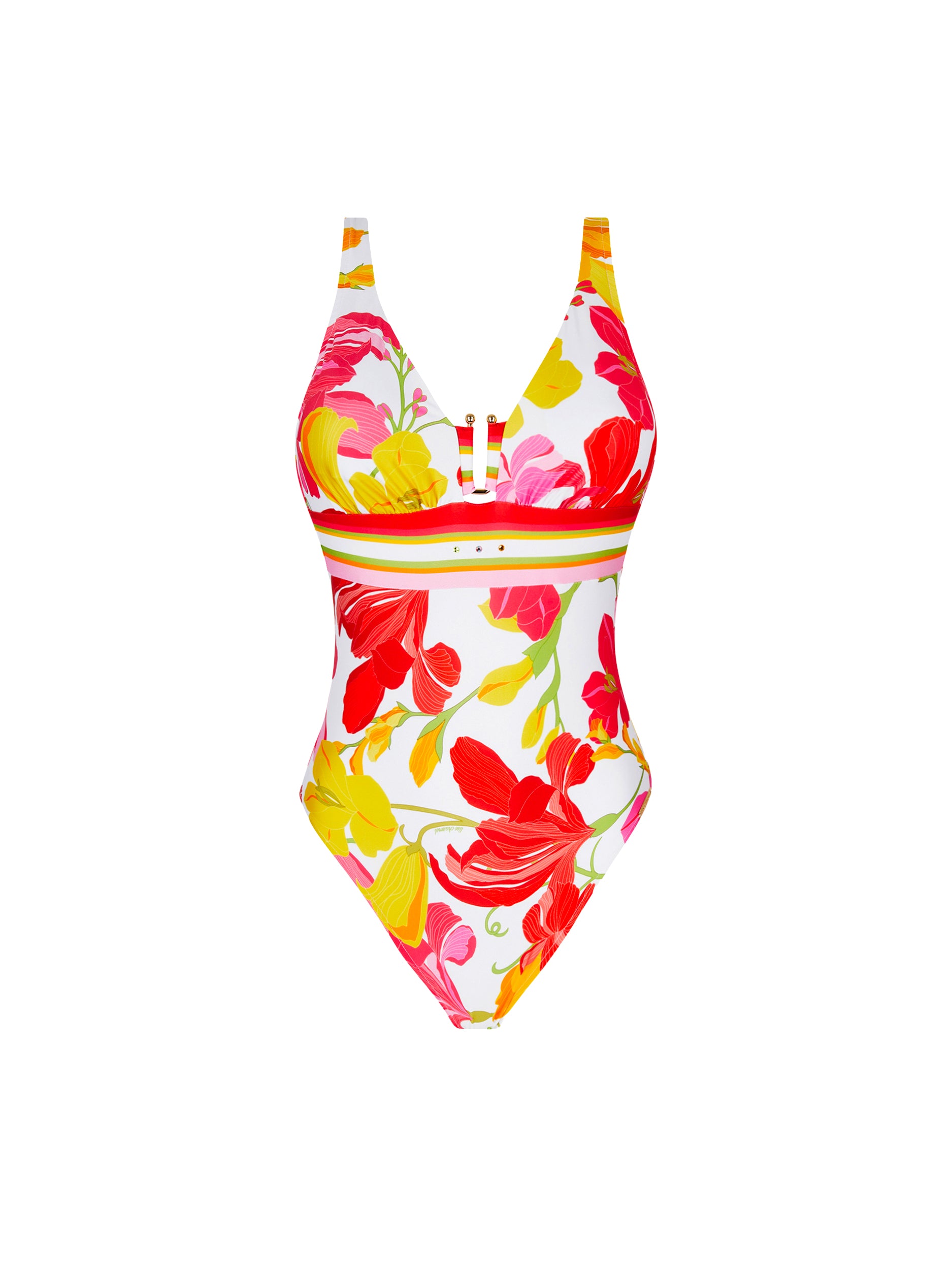 Maillot une pièce Envolée Florale imprimé - Bouquet Floral