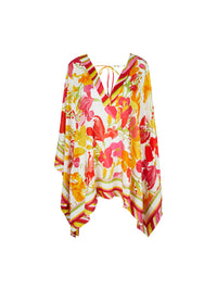 ZNOSTOCK_NEW_0qty refco_Bouquet Floral Poncho - Bouquet Floral