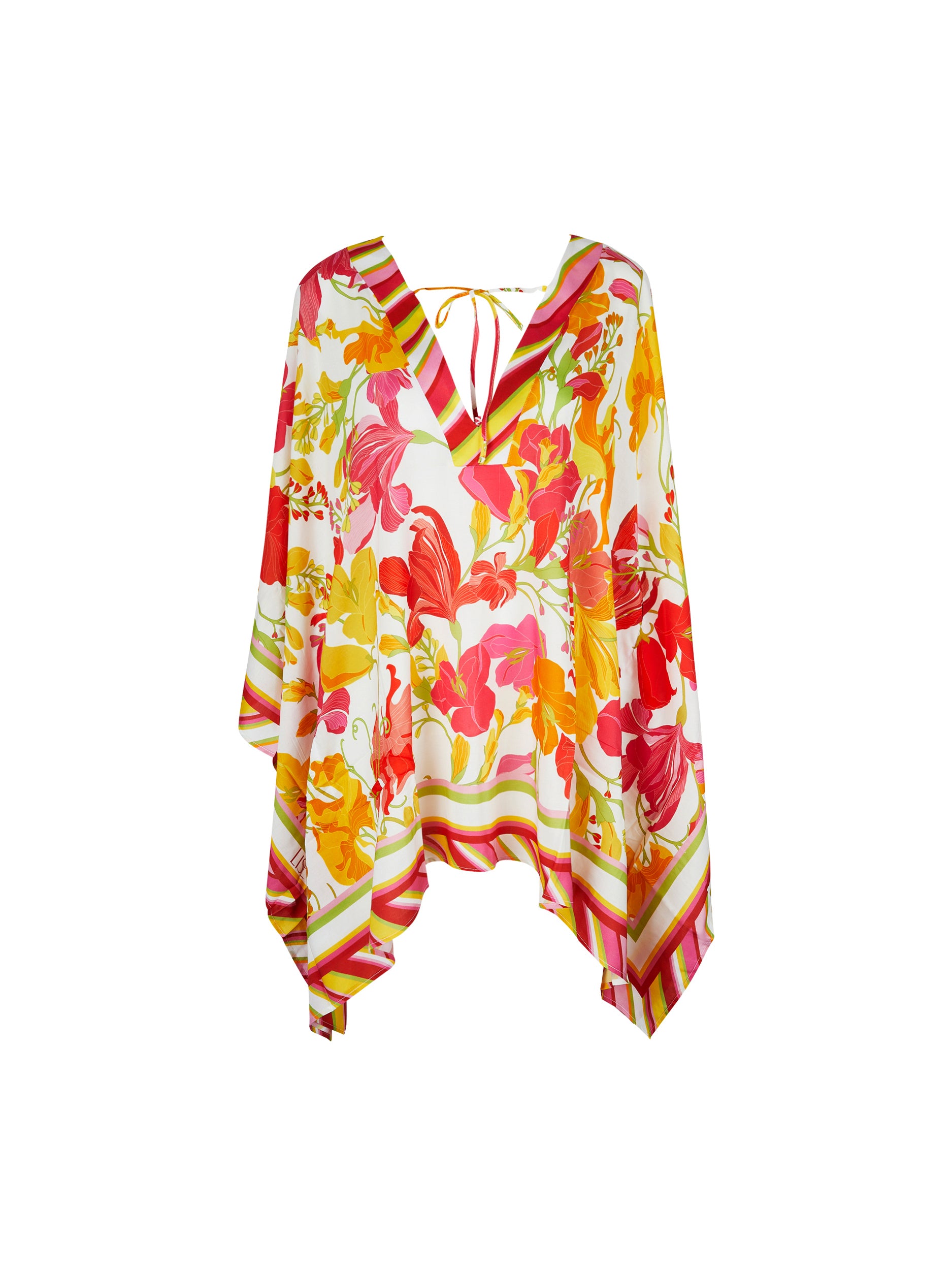 ZNOSTOCK_NEW_0qty refco_Bouquet Floral Poncho - Bouquet Floral