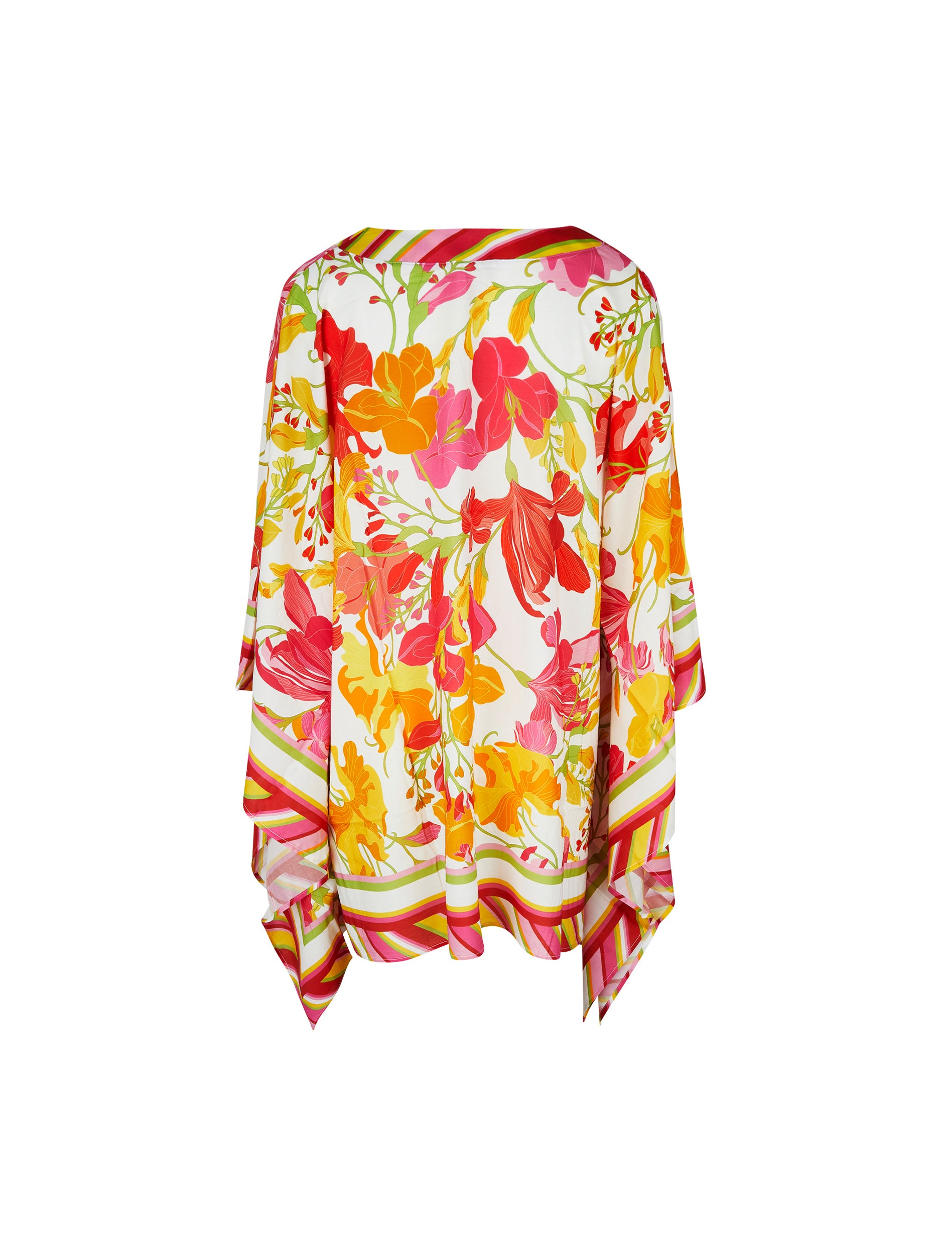 ZNOSTOCK_NEW_0qty refco_Bouquet Floral Poncho - Bouquet Floral