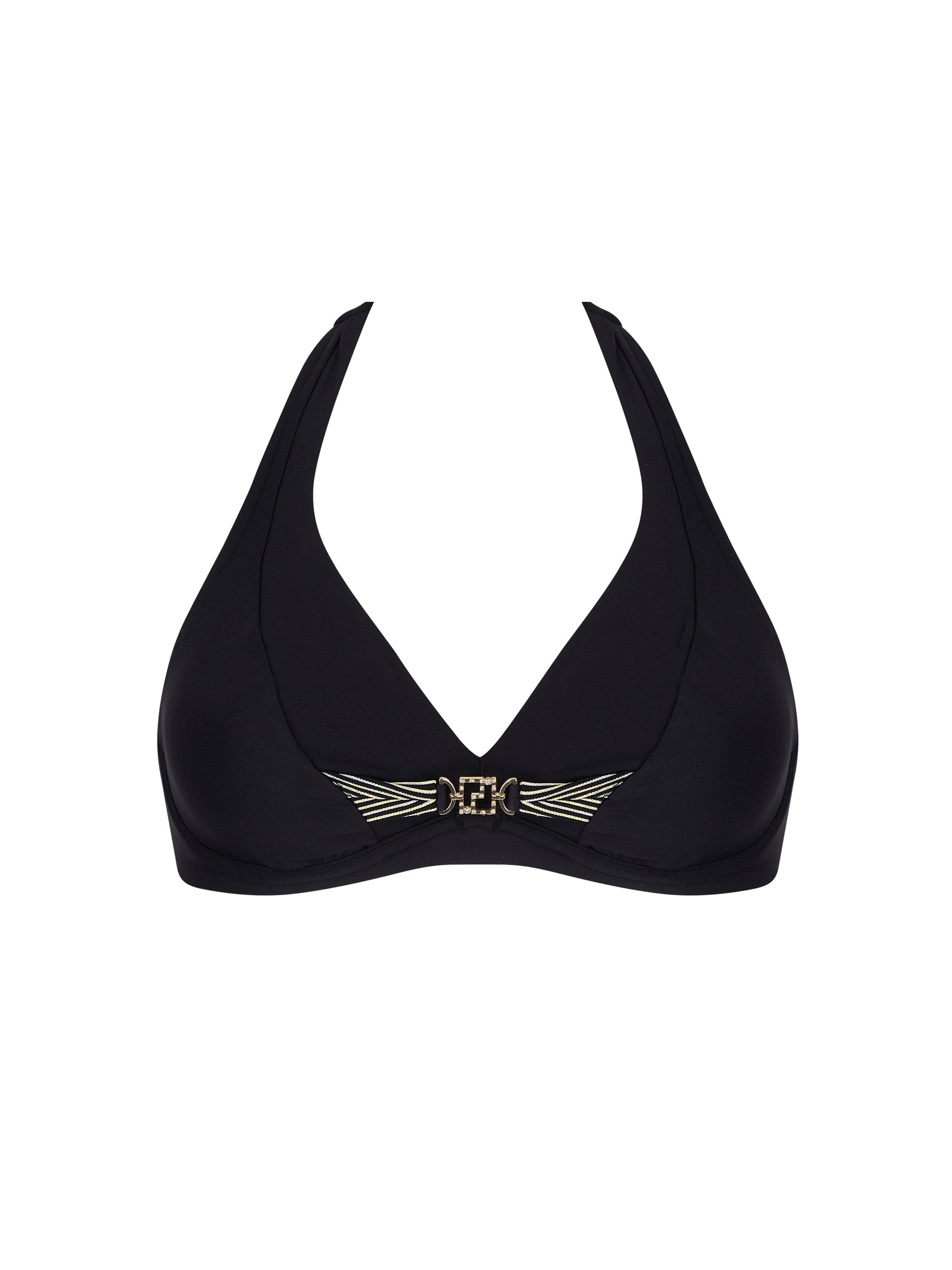 Horizon Boreal triangle bikini top - Black Boreal