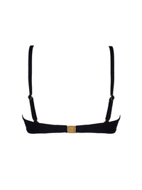 Horizon Boreal bandeau bikini top - Black Boreal