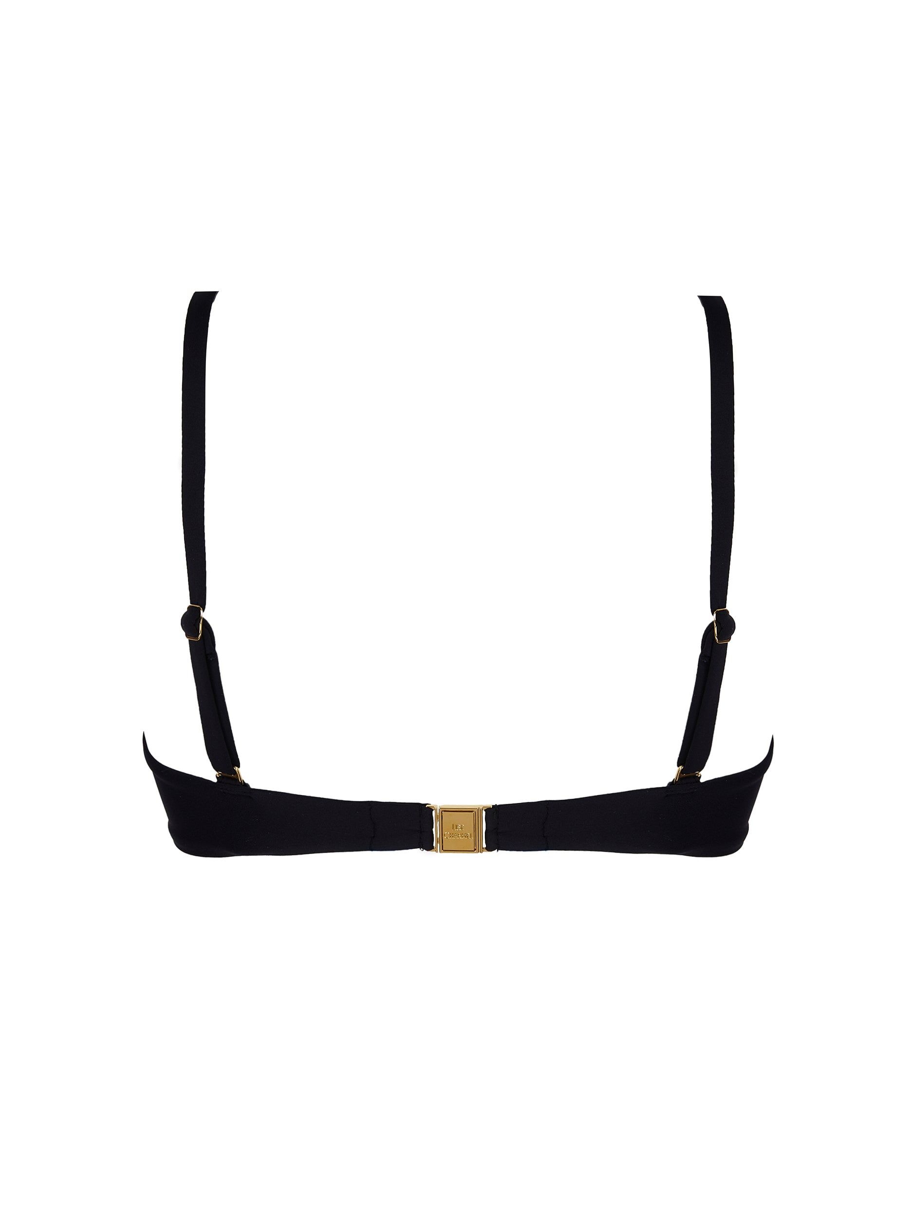 Horizon Boreal bandeau bikini top - Black Boreal