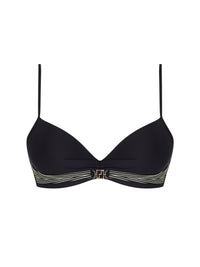 Haut de bikini triangle Horizon Boreal - Noir Boreal