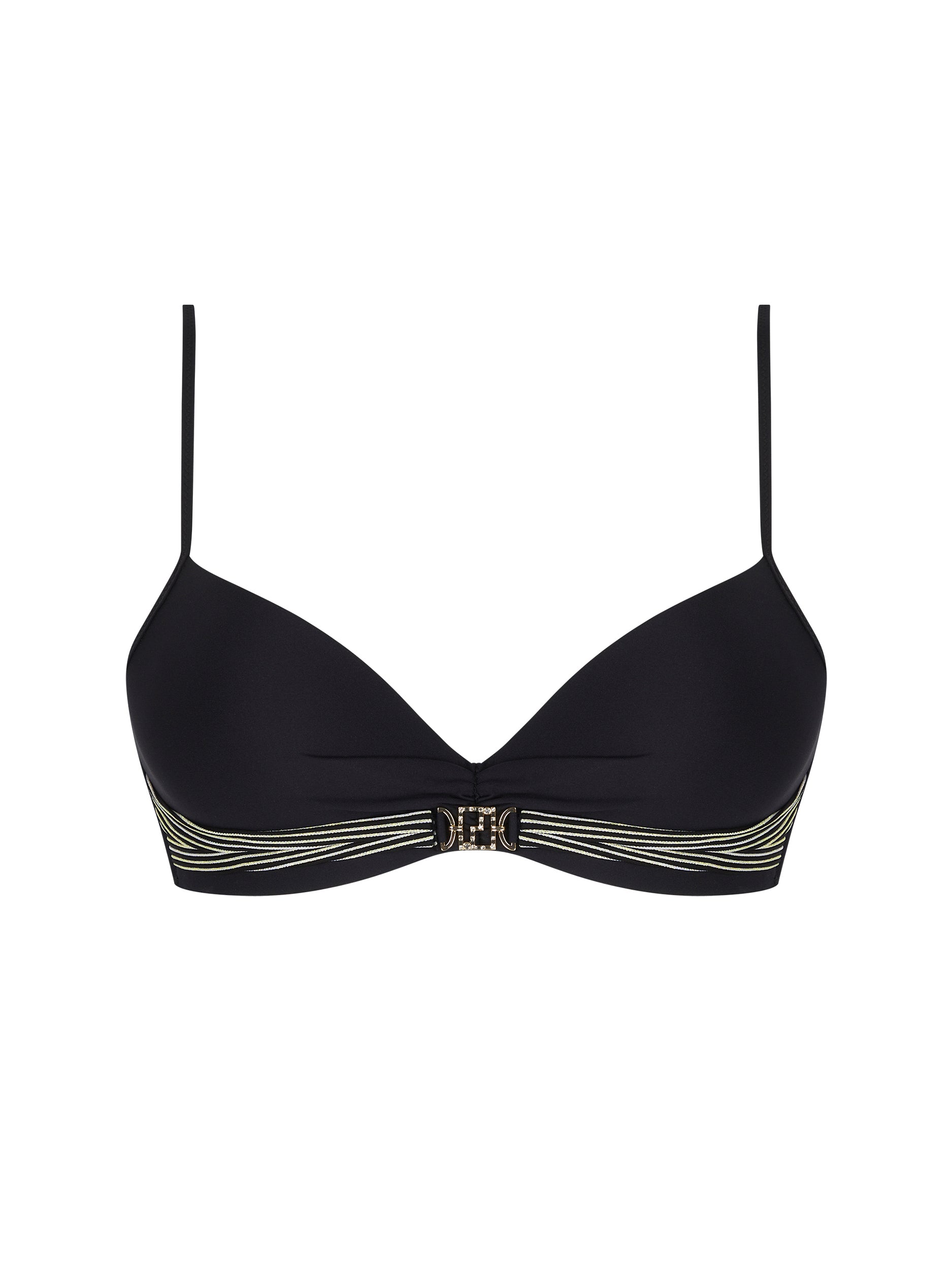 Haut de bikini triangle Horizon Boreal - Noir Boreal