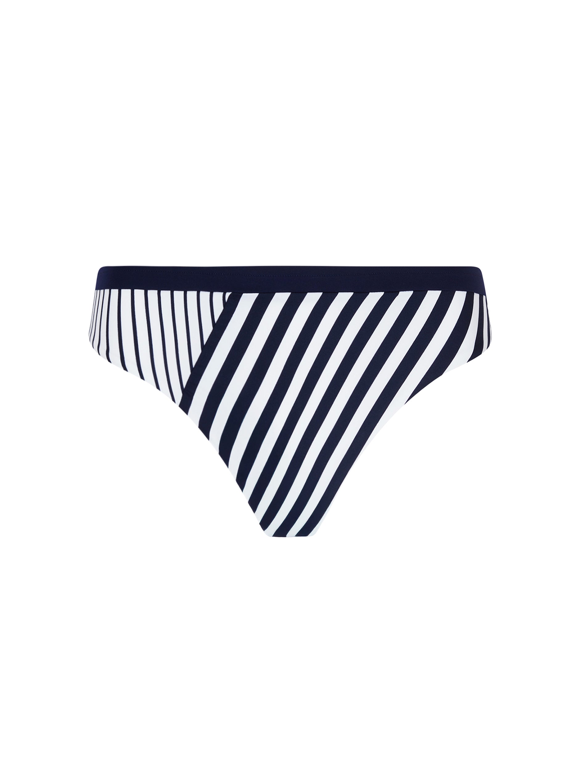 Rayure en Ligne printed bikini bottoms - Rayure Croisière