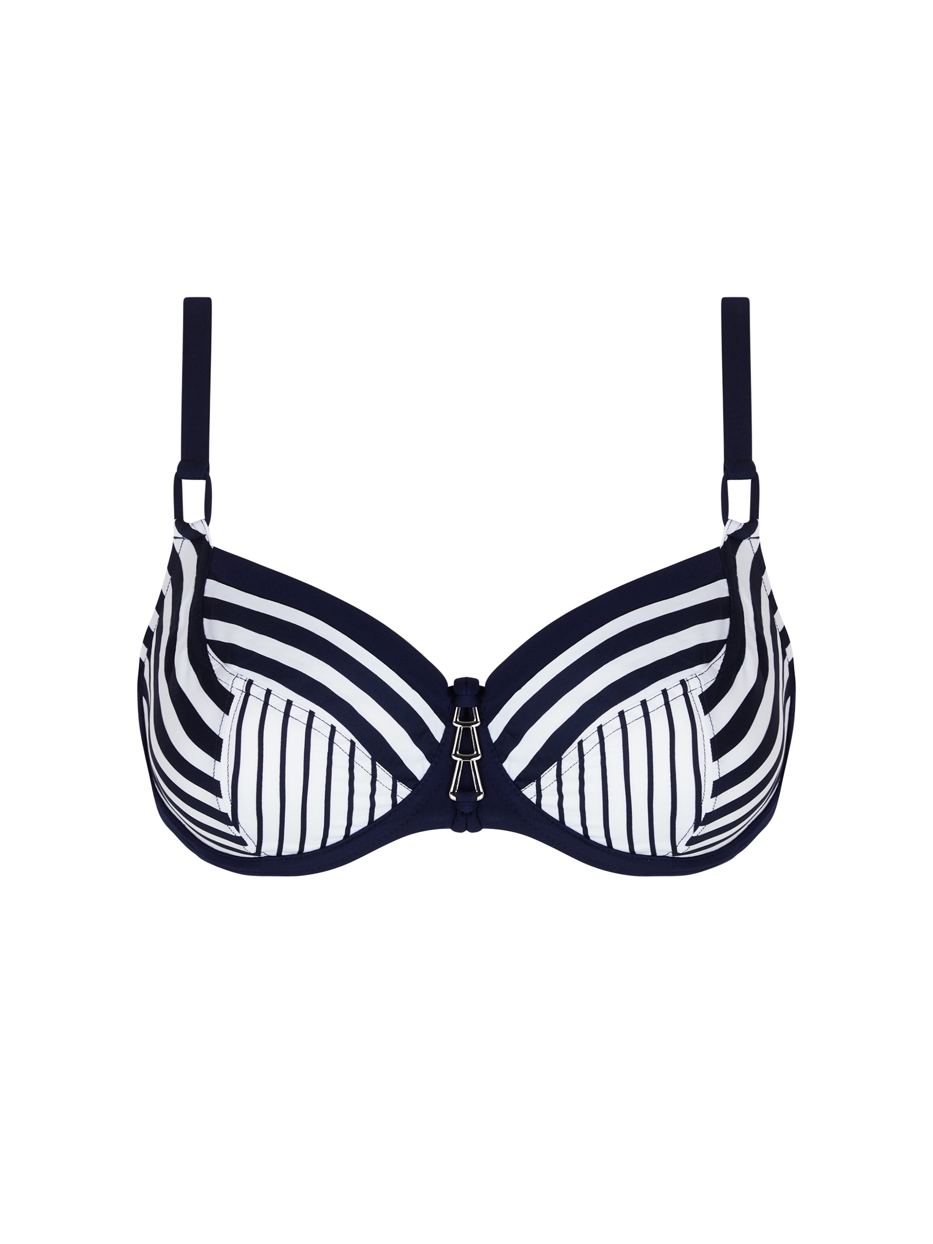 Haut de bikini balconnet Rayure en Ligne imprimé - Rayure Croisière