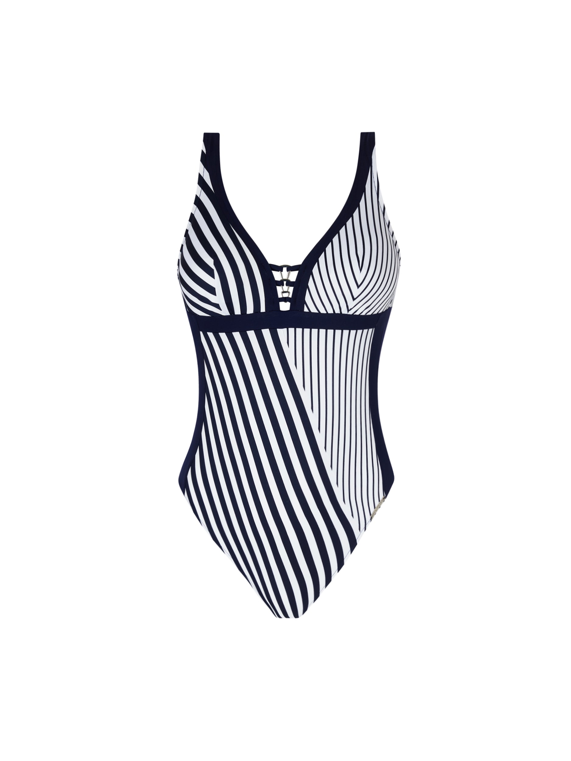 Maillot une pièce Rayure en Ligne imprimé - Rayure Croisière