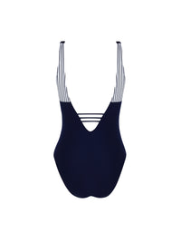 Maillot une pièce Rayure en Ligne imprimé - Rayure Croisière