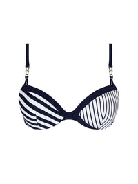 Haut de bikini balconnet Rayure en Ligne imprimé - Rayure Croisière