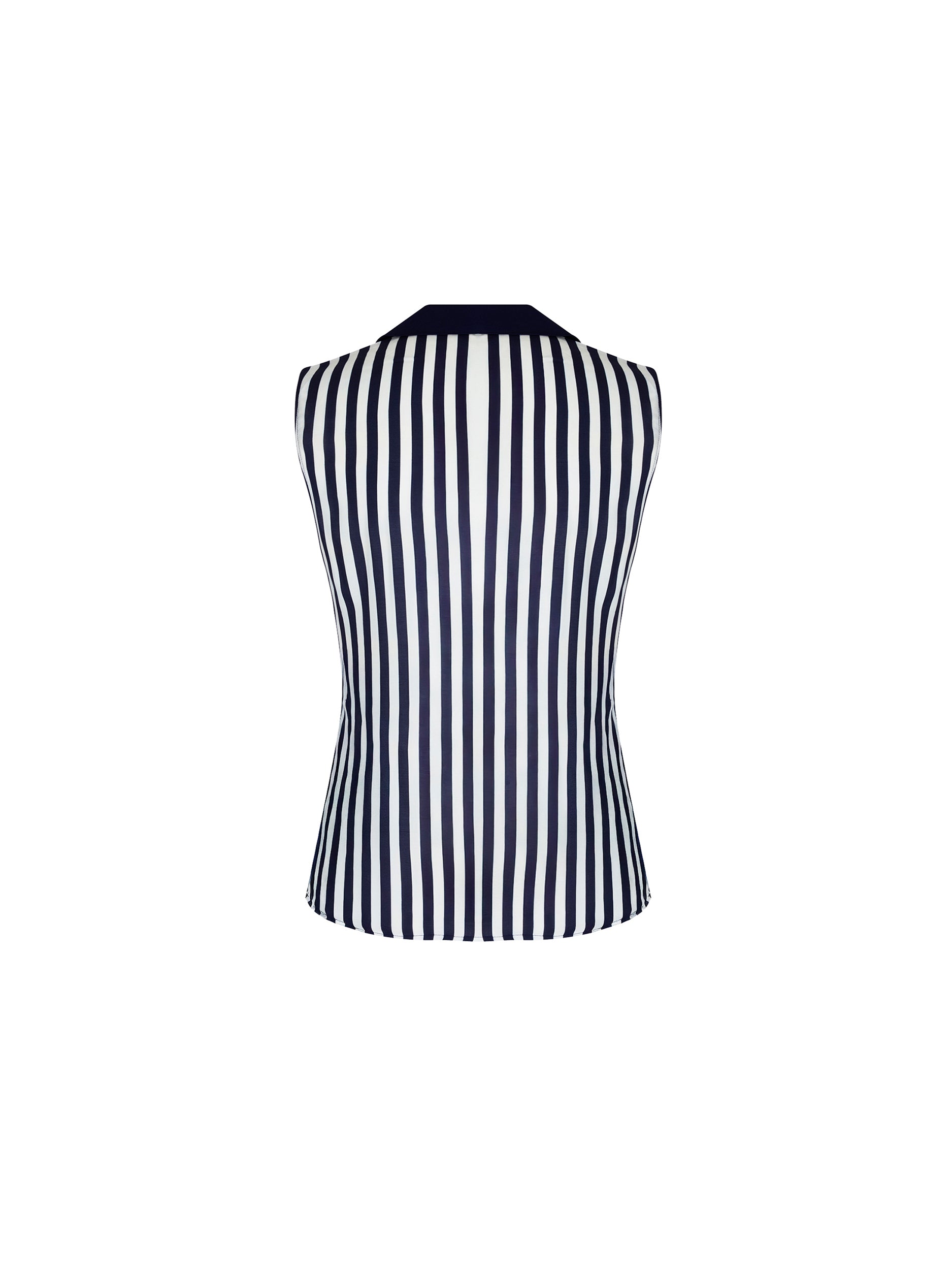 Rayure en Ligne printed top - Rayure Croisière