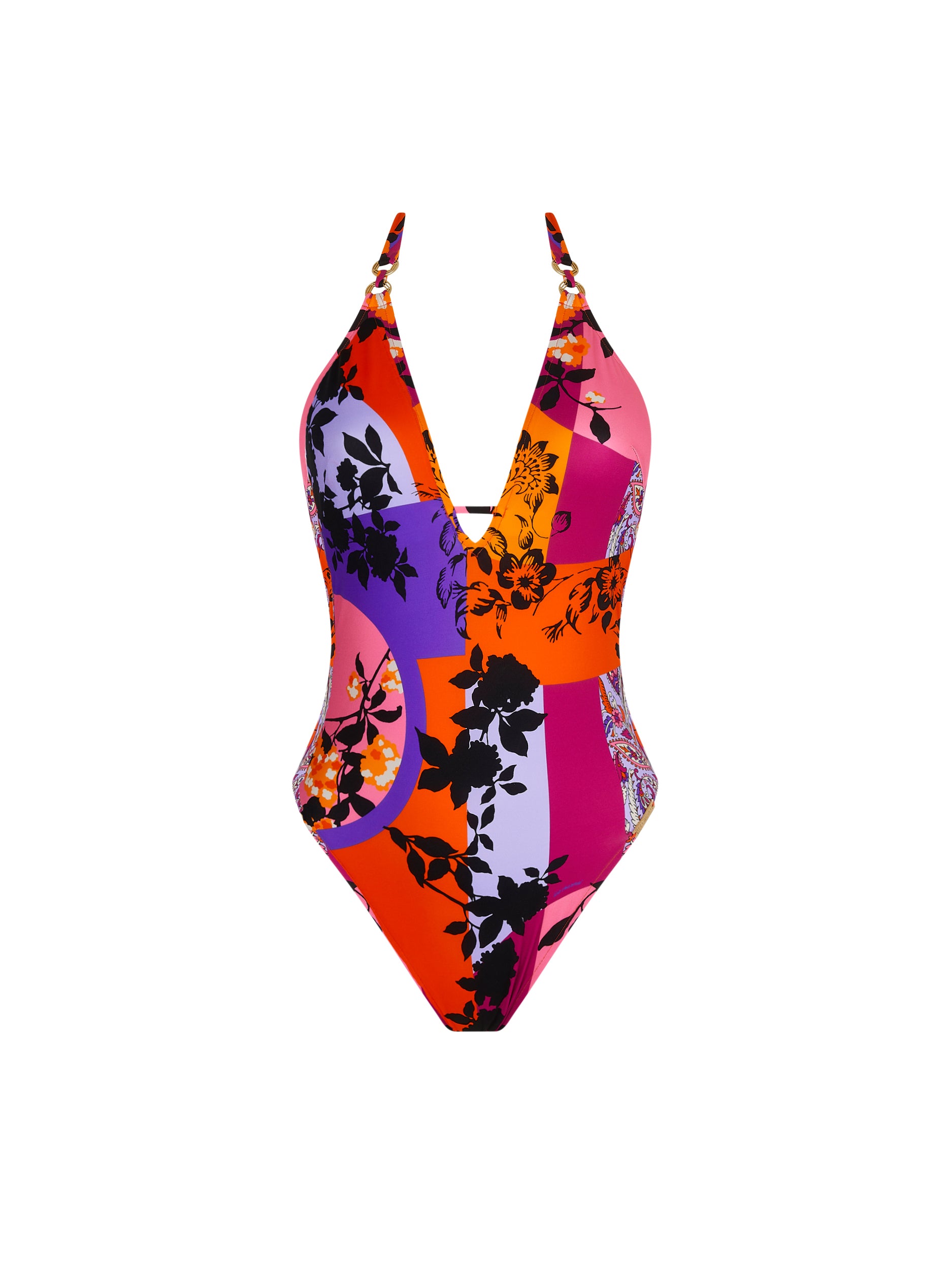 Magie Sakura printed one-piece swimming costume - Sakura Solaire