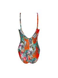 Maillot une pièce Echappée Libre imprimé - Echappée Tropic