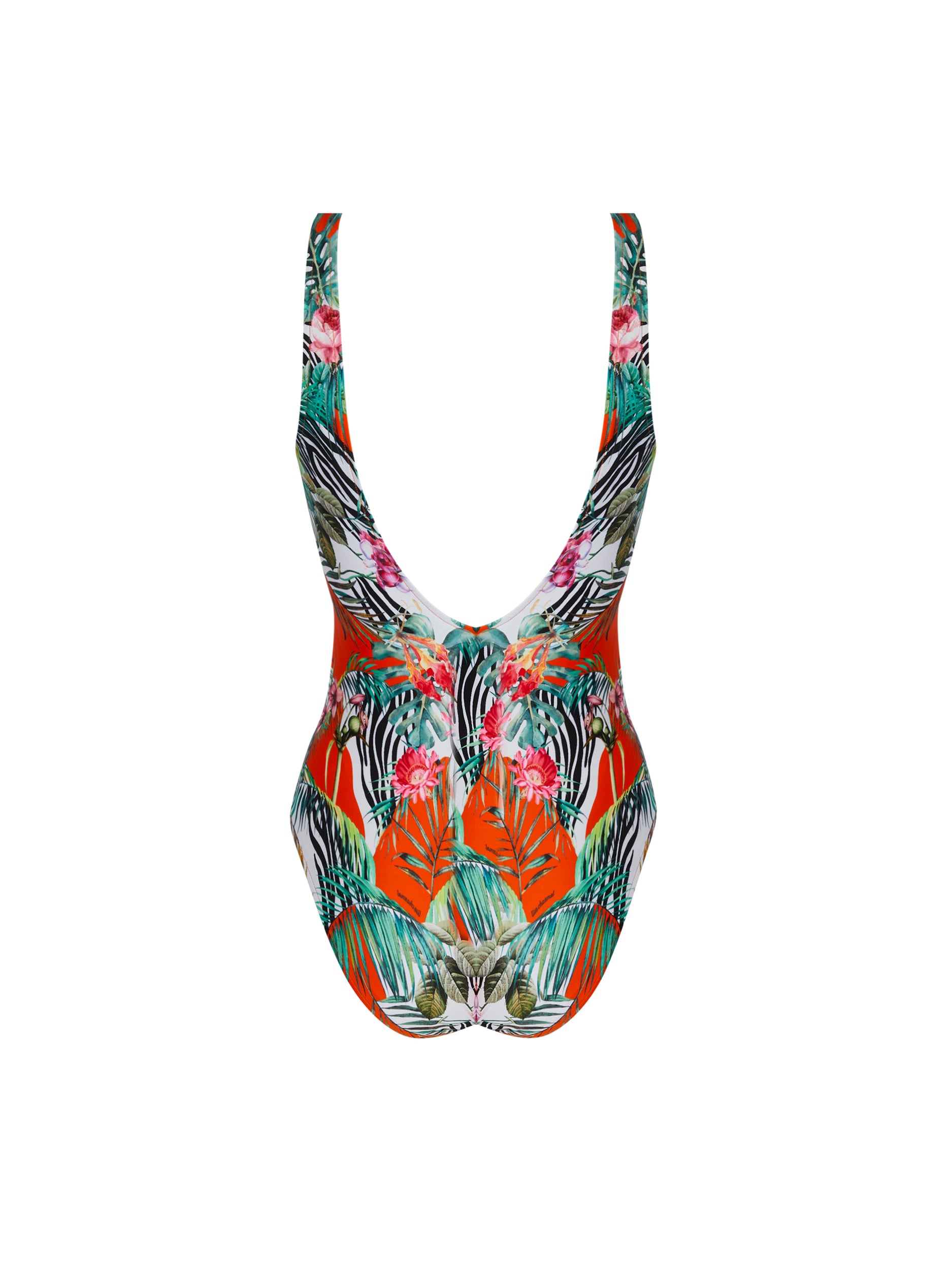 Maillot une pièce Echappée Libre imprimé - Echappée Tropic