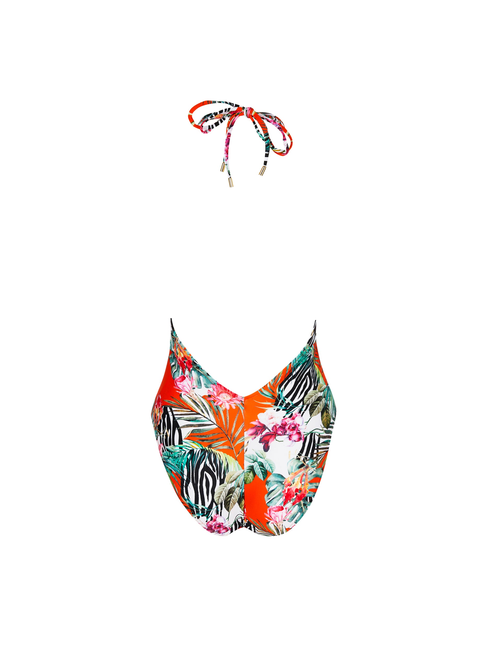 Échappée Libre printed one-piece swimming costume - Echappée Tropic