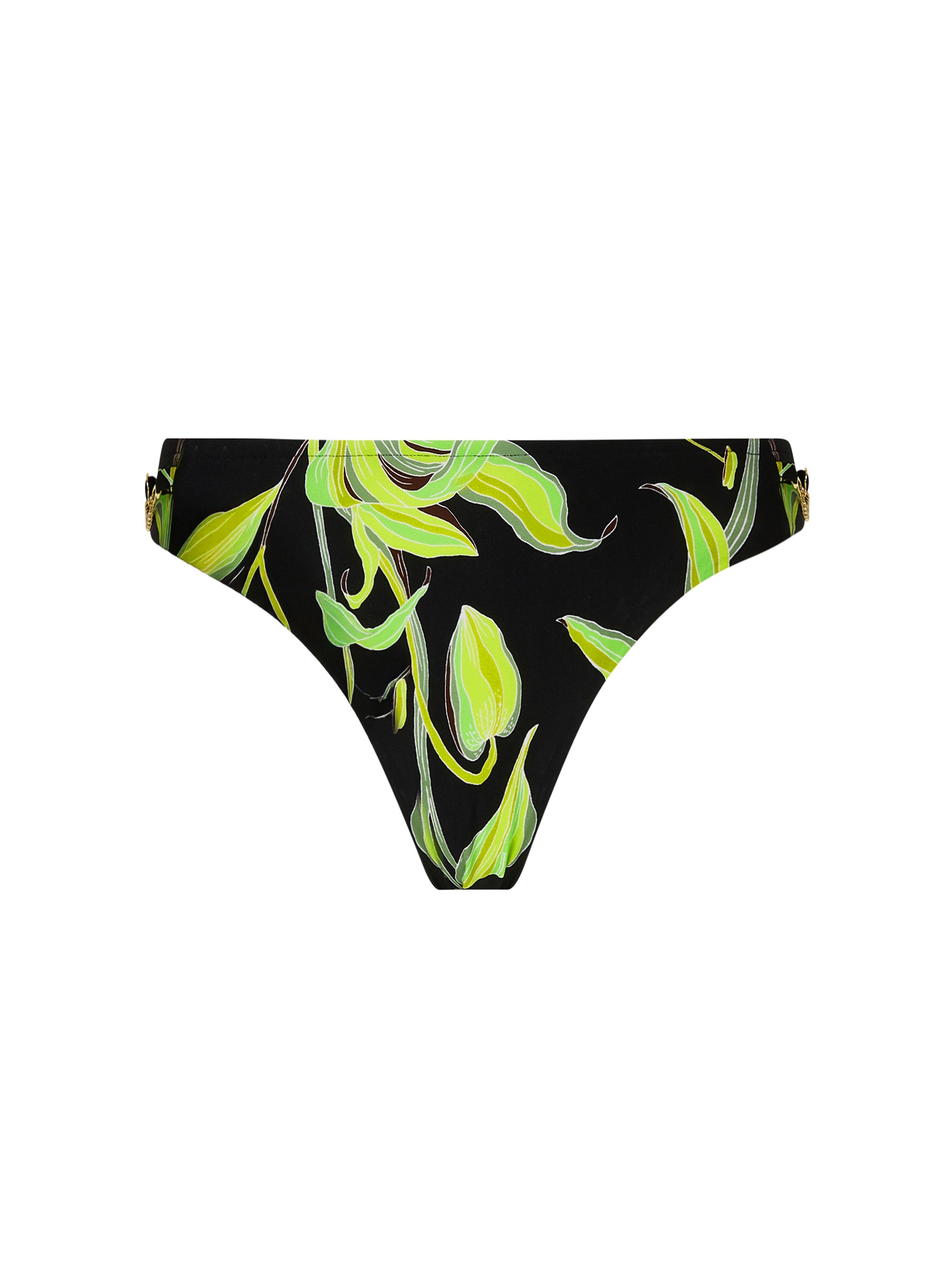 Bas de bikini Fleurs de Nuit imprimé - Nuit Luciole