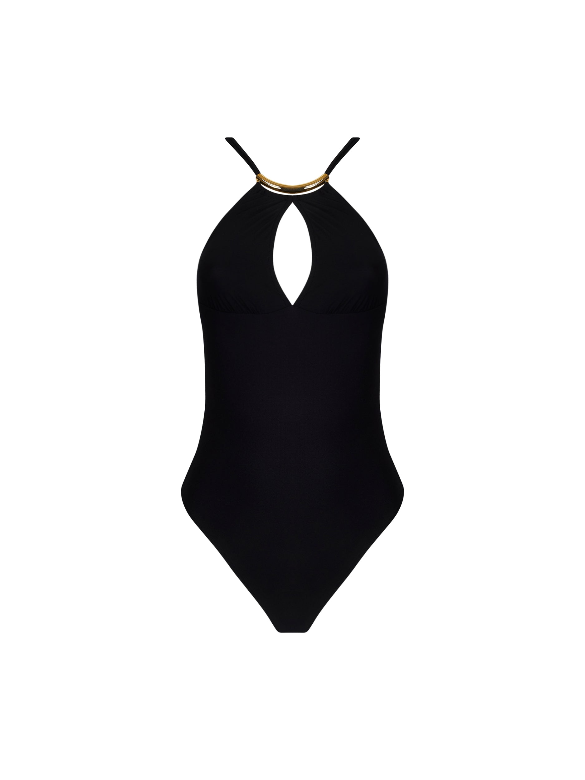 Maillot une pièce Pure Élégance - Noir Élégance