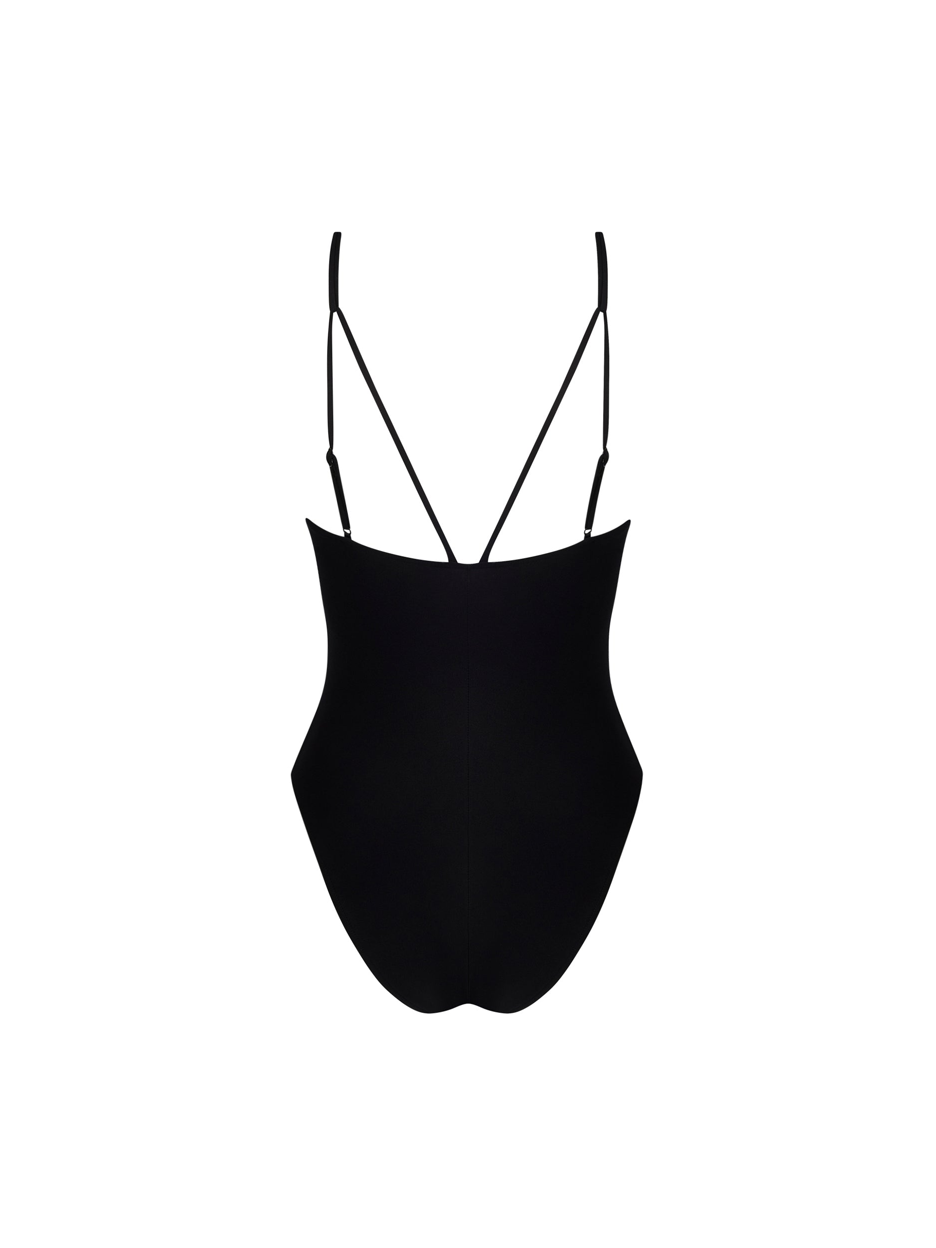 Maillot une pièce Pure Élégance - Noir Élégance