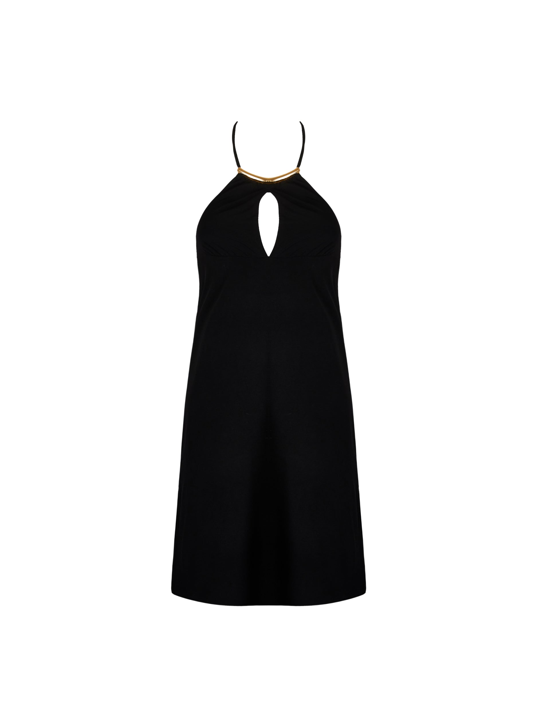 Robe de plage Pure Élégance - Noir Élégance