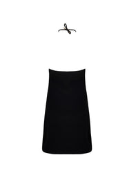 Robe de plage Pure Élégance - Noir Élégance