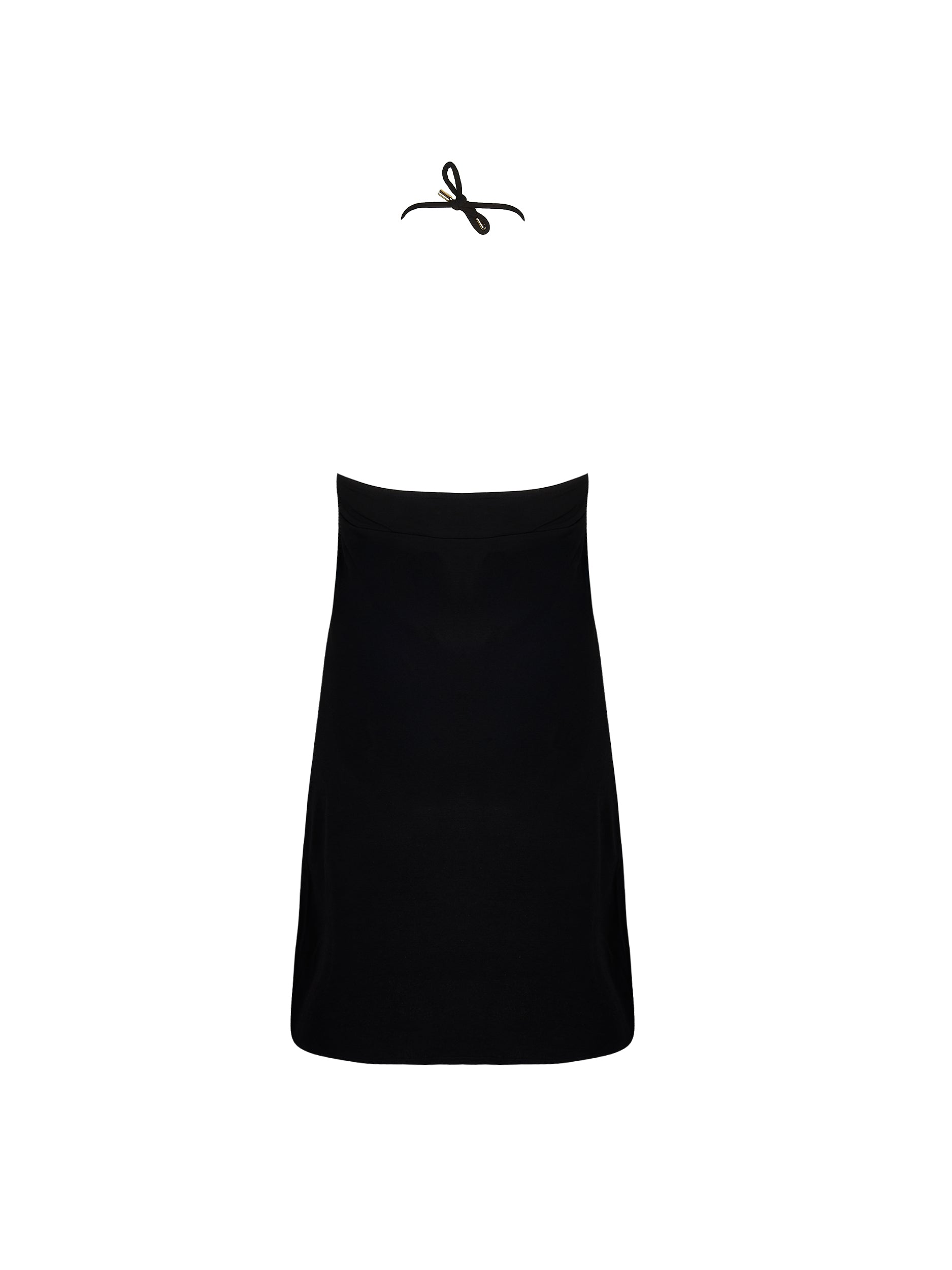 Robe de plage Pure Élégance - Noir Élégance