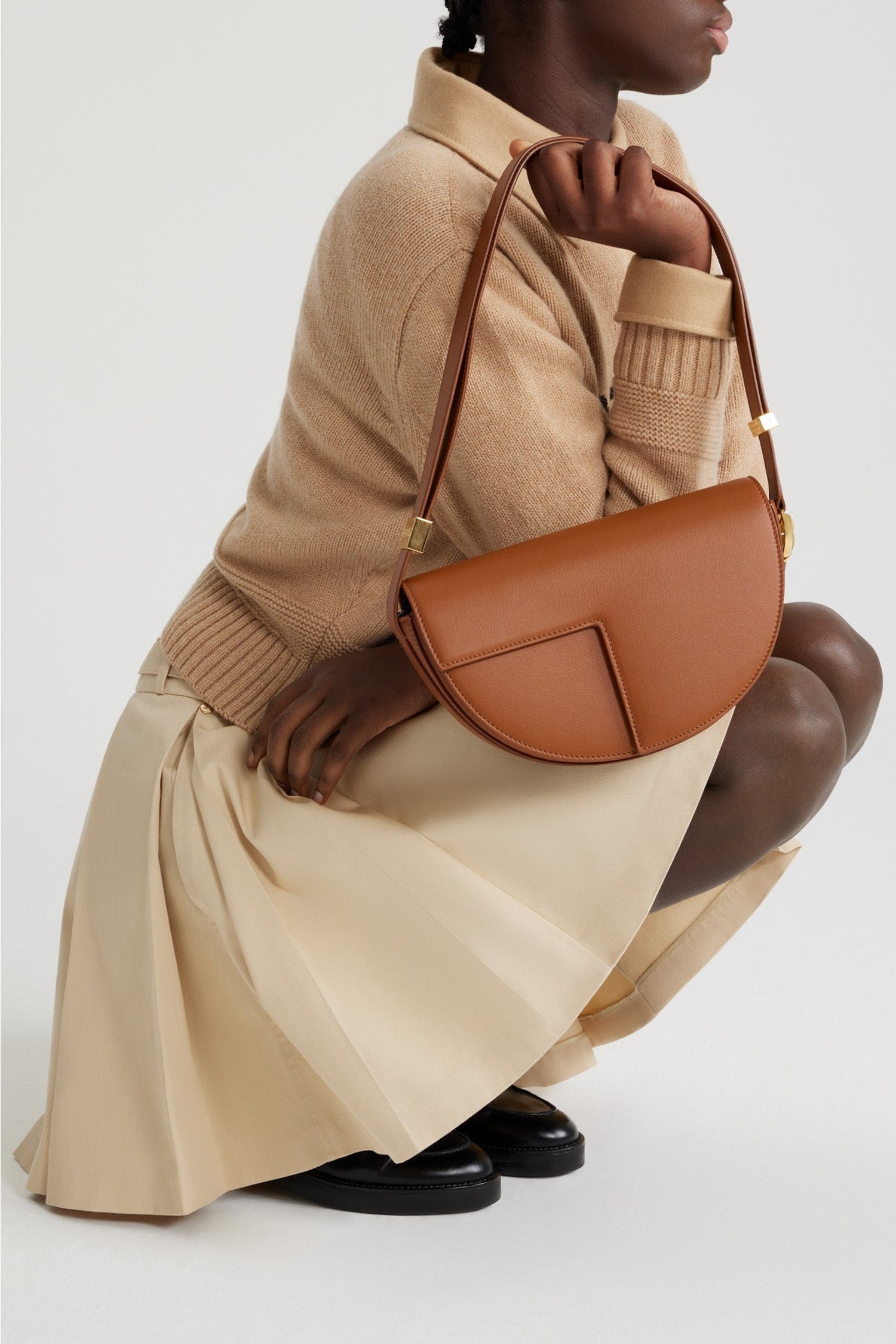 Le Patou bag in smooth leather - Autumn