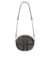 Le JP en shearling et cuir - Gris Anthracite