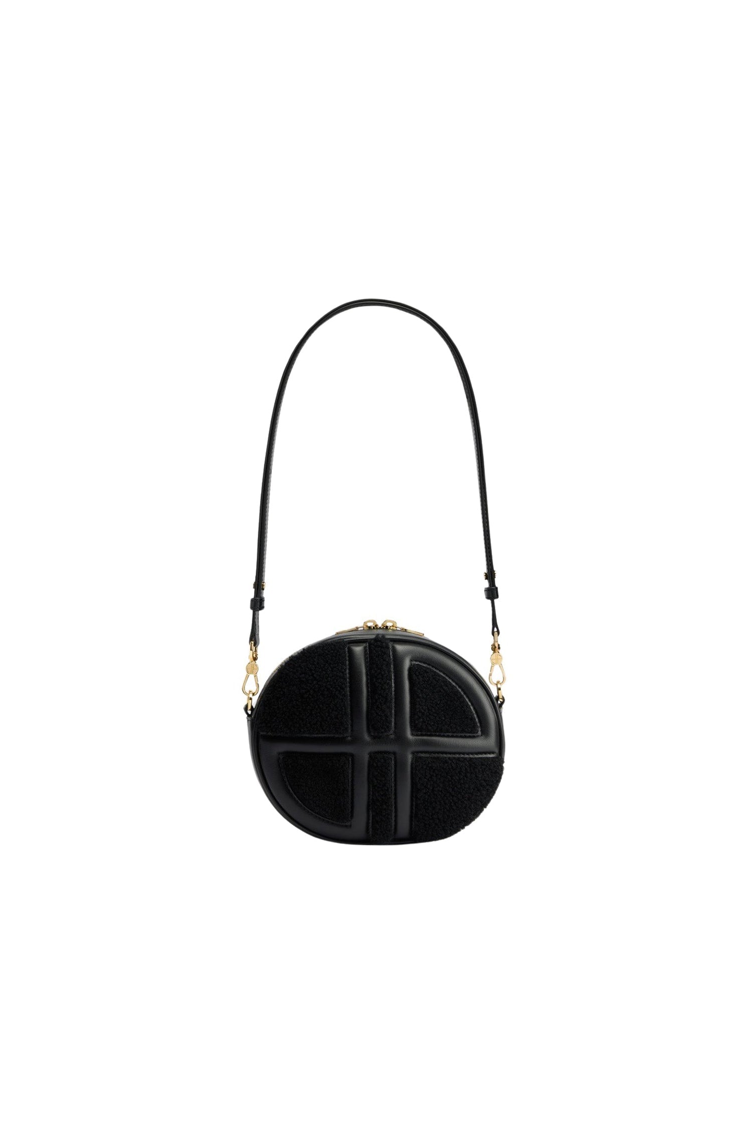 Black / Le JP en cuir et peau retournée