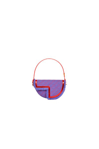 Le Petit Patou x Sita - Effet Denim Violet Métallisé Rouge