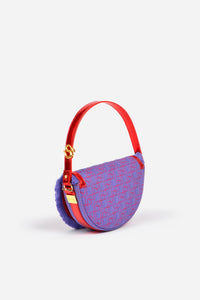 Le Petit Patou x Sita - Effet Denim Violet Métallisé Rouge
