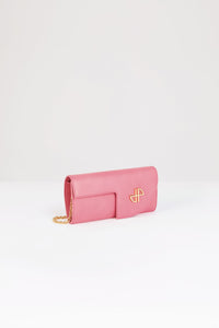 Pochette JP à chaîne en cuir
