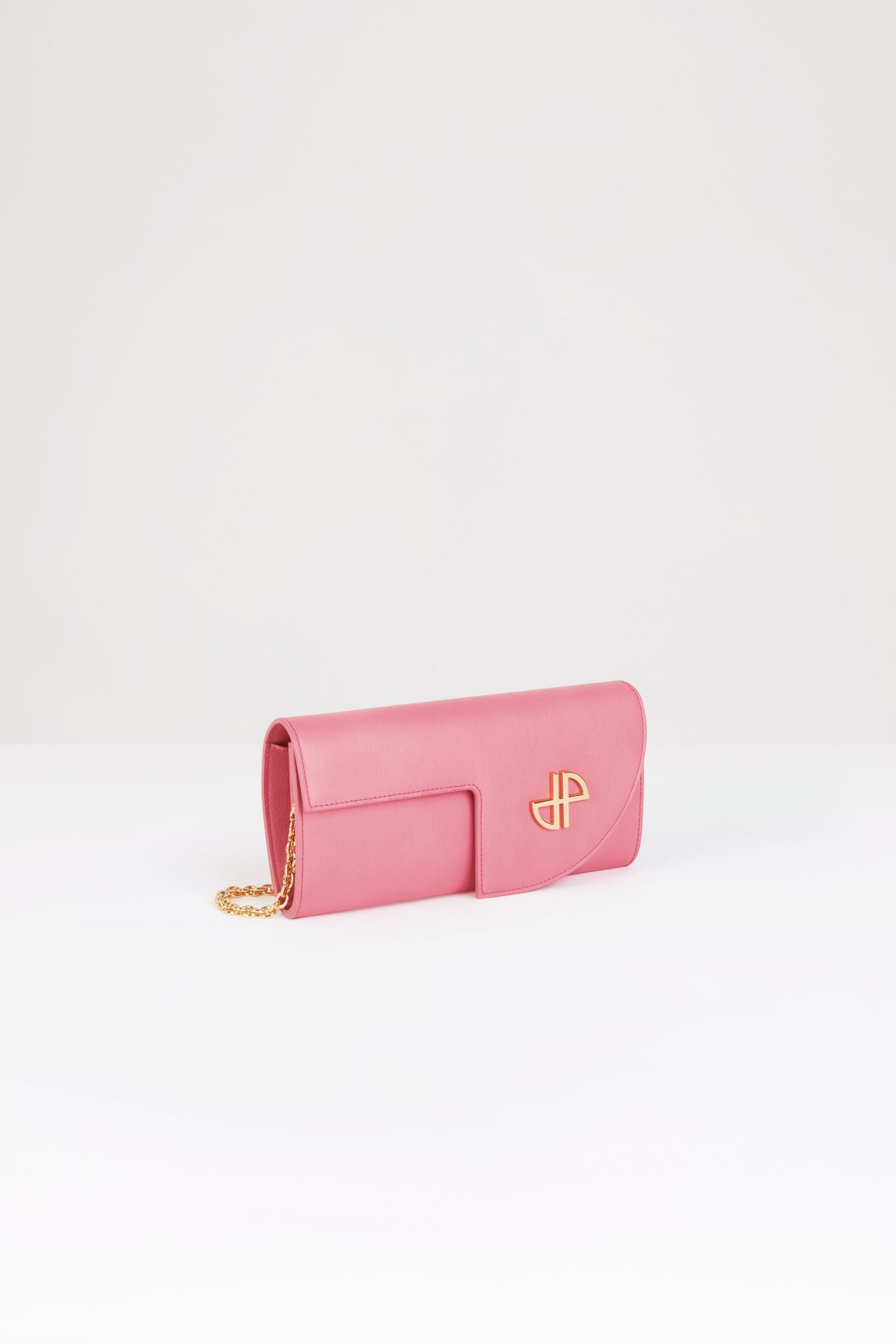 Pochette JP à chaîne en cuir