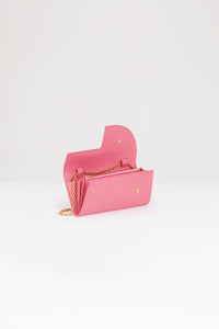 Pochette JP à chaîne en cuir