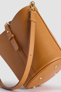 Autumn Leaf / Sac seau JP en cuir