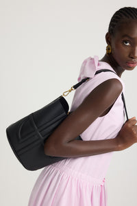 Sac seau JP en cuir